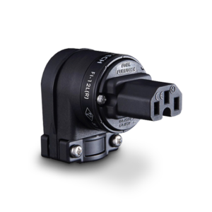 Furutech | FI-12L (Rh & gold plated) | Angled IEC Plug