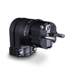 Furutech | FI-E12L (Rh or gold plated) | Angled Schuko Plug