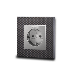 Furutech | FT-SWS(Rhodium) NCF | Schuko Outlet