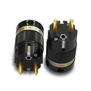IeGo | 8085BK & CT Gold plated | Schuko Plug